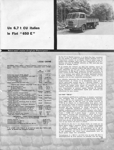 Essai routier vehicule - routier,