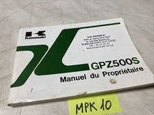 Kawasaki GPZ500S A5 B4 GPZ 500 S notice manuel propriétaire entretien conducteur