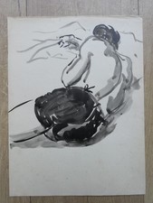 Beau dessin ancien (circa
