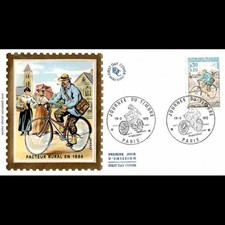 FDC soie - Journée nationale