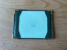 Porte-Cartes ROLEX - Cuir Vert