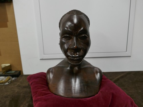 Buste africain art déco en - d'africain,