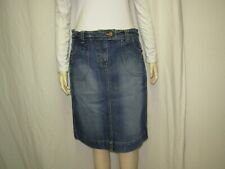 ETAM Jupe en Jean bleu délavé Taille 38 VFJ060