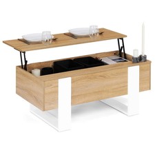 Table basse plateau relevable