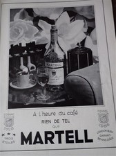 Cognac MARTELL + huile