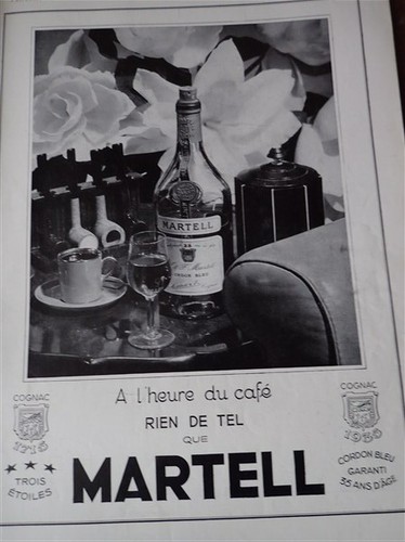 Cognac martell huile - cognac,
