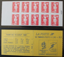 Carnet 2720 C1 - 10 timbres