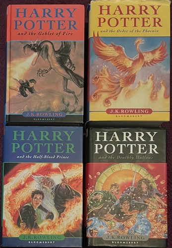 Lot livres harry potter - de, 4