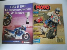 MOTO JOURNAL N°780 du 15/02/1987 HONDA CBR 600 HASLAM GUZZI SUPERMOTARD V75TT 