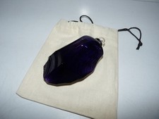 boule de noël meisenthal silex / année 2015 / violet mauve / neuve