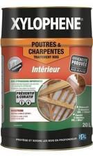 Traitement bois insecticide anti termites poutres et charpentes 20L XYLOPHENE