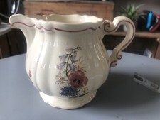 Ancien Petit Pichet Pot A Lait Digoin Sarreguemines Agreste