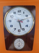 Horloge Formica Vintage Hangarter Mécanisme D'origine 