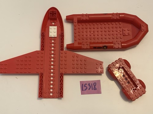 Lot pièces lego rouges - lot,