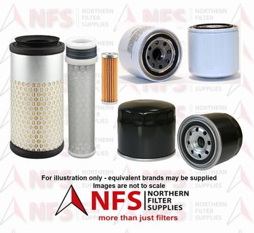 Nfs filtre kit pour kubota - filtre,