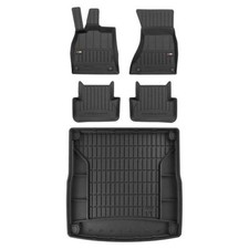 Frogum TPE Pro-Line Tapis De Sol+Coffre Jeu pour Audi A4 B8 2007-2015 TPE ensemb