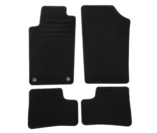Peugeot 206+  depuis 2009-2012 tapis de sol moquette velours noir