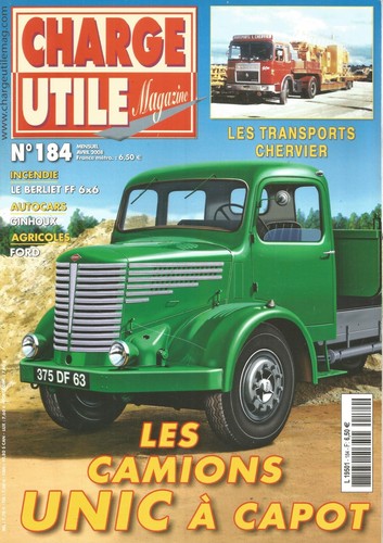 Charge utile 184 berliet - charge,
