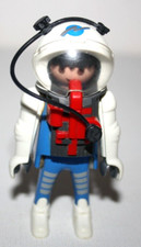 PLAYMOBIL 3083  ASTRONAUTE BLEU SCOOTER DE L'ESPACE JAUNE