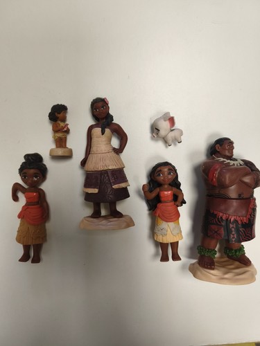 Lot figurines disney - disney, vaiana