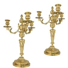 CHANDELIERS Kaminuhr Empire