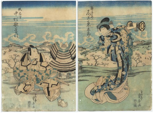 Estampe originale japonaise - uw,