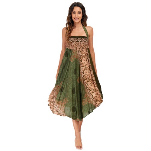 Coton boho maxi - coton, jupe