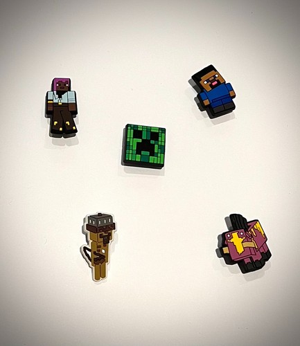 Lot jibbitz minecraft - 5,