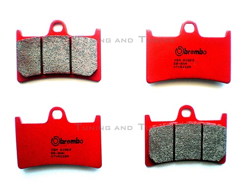 Plaquettes frein avant - de,