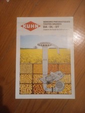 brochure prospekt PROSPECTUS TRACTEUR KUHN tractor-traktoren-ih
