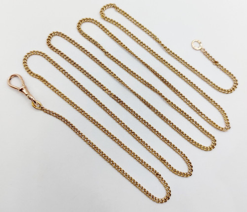 Chaine sautoir antique 14k - or,