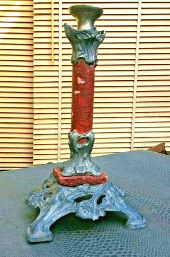 Ancien pied lampe - ancien,