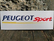 Plaque émaillée Automobile PEUGEOT SPORT Enamel Sign no renault citroen