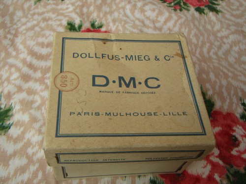 Boite ancienne dmc 10 - boite, de
