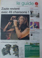 Zazie , revient avec 49