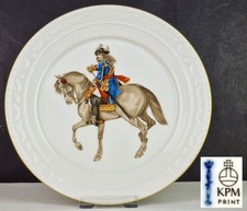 Assiette KPM / Assiette