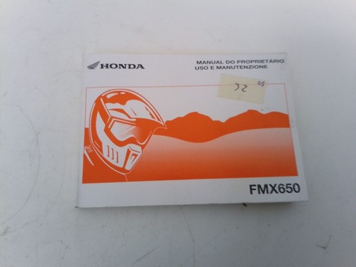 Honda fmx 650 2005 manuel - fmx,