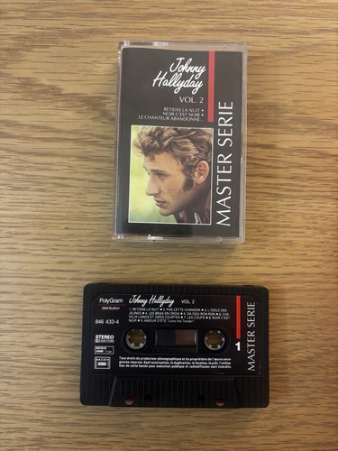 Cassette audio johnny hallyday - cassette,