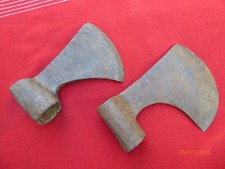 LOT : doloire hache fer forgé