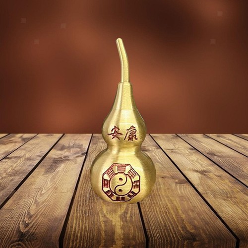 Figurine gourde cuivre - gourde, en