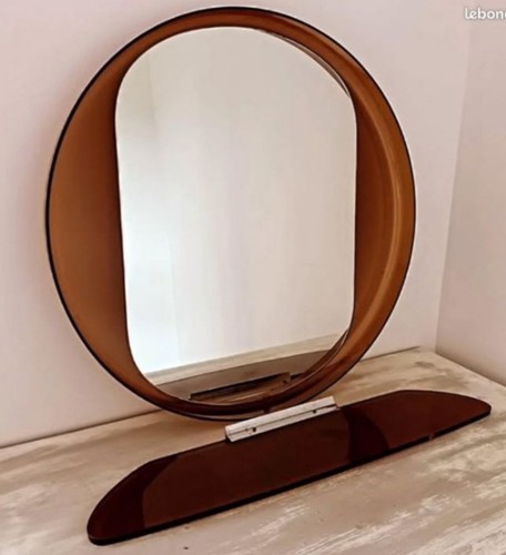 Miroir vintage guzzini par - miroir,