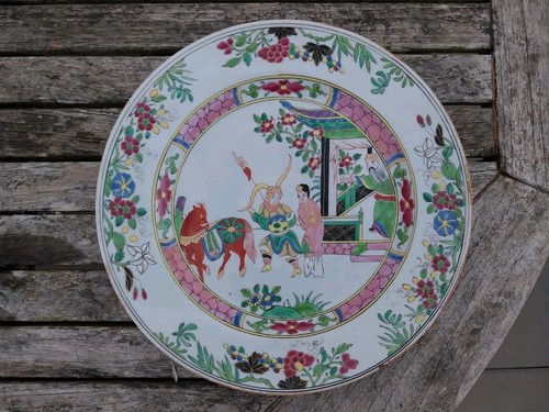 Assiette porcelaine chinoise - porcelaine,