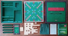 Jeu De Société Scrabble De Luxe Jeux Spear's Games 1988 Complet + Guide Scrabble