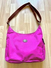 sac longchamp cuir et toile