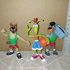 Figurine PVC 1993 - basket fever - D'ocon films - série de 3