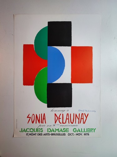 Sonia delaunay affiche - delaunay,