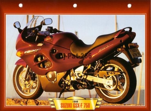 Fiche moto suzuki gsx f - :, gsx-f