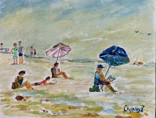 Tableau huile sur toile - huile,