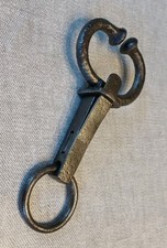 Mouchette / Pince Museau à bovin -  Taureau Vache - En Fer Forgé - Outil ancien