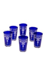6er set marocaine verre - set,